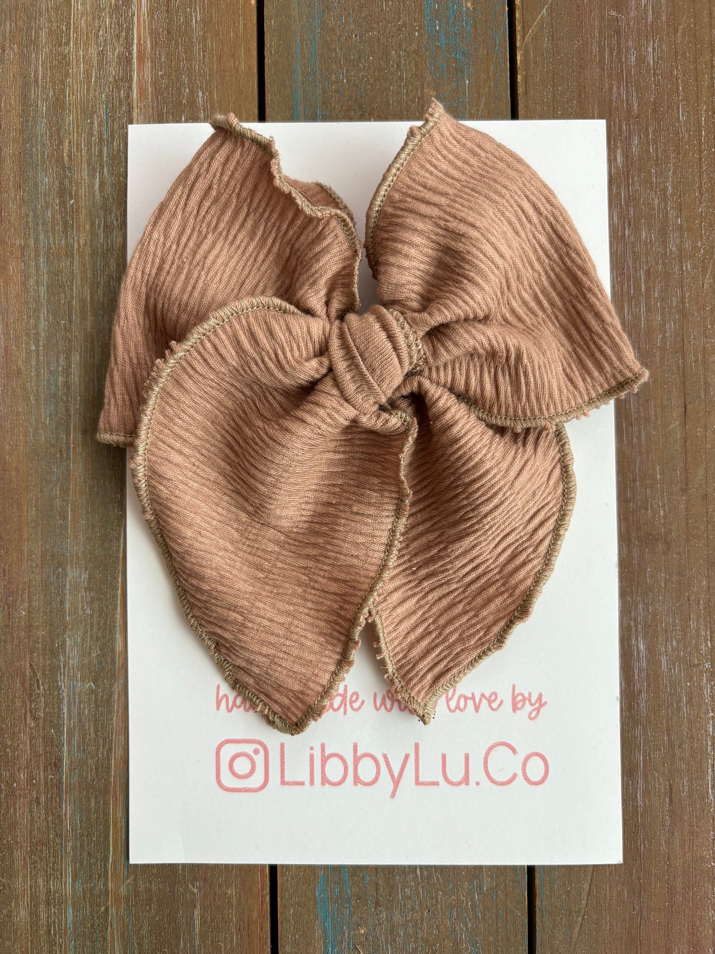 Mocha Jersey Ribbed