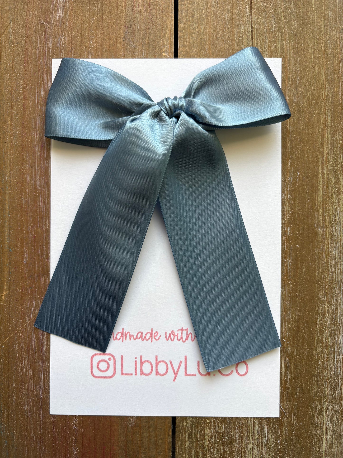 Spring Blue Satin