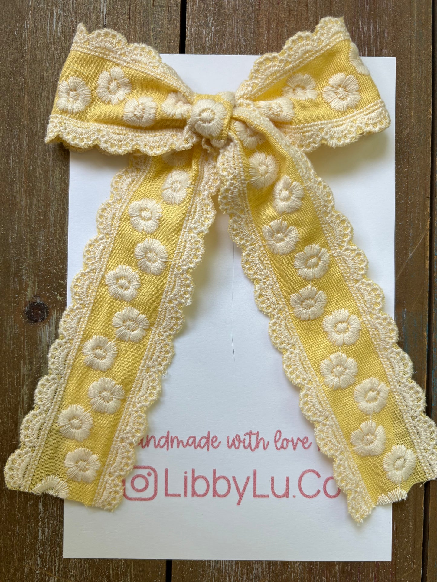 Banana Cream Ribbon