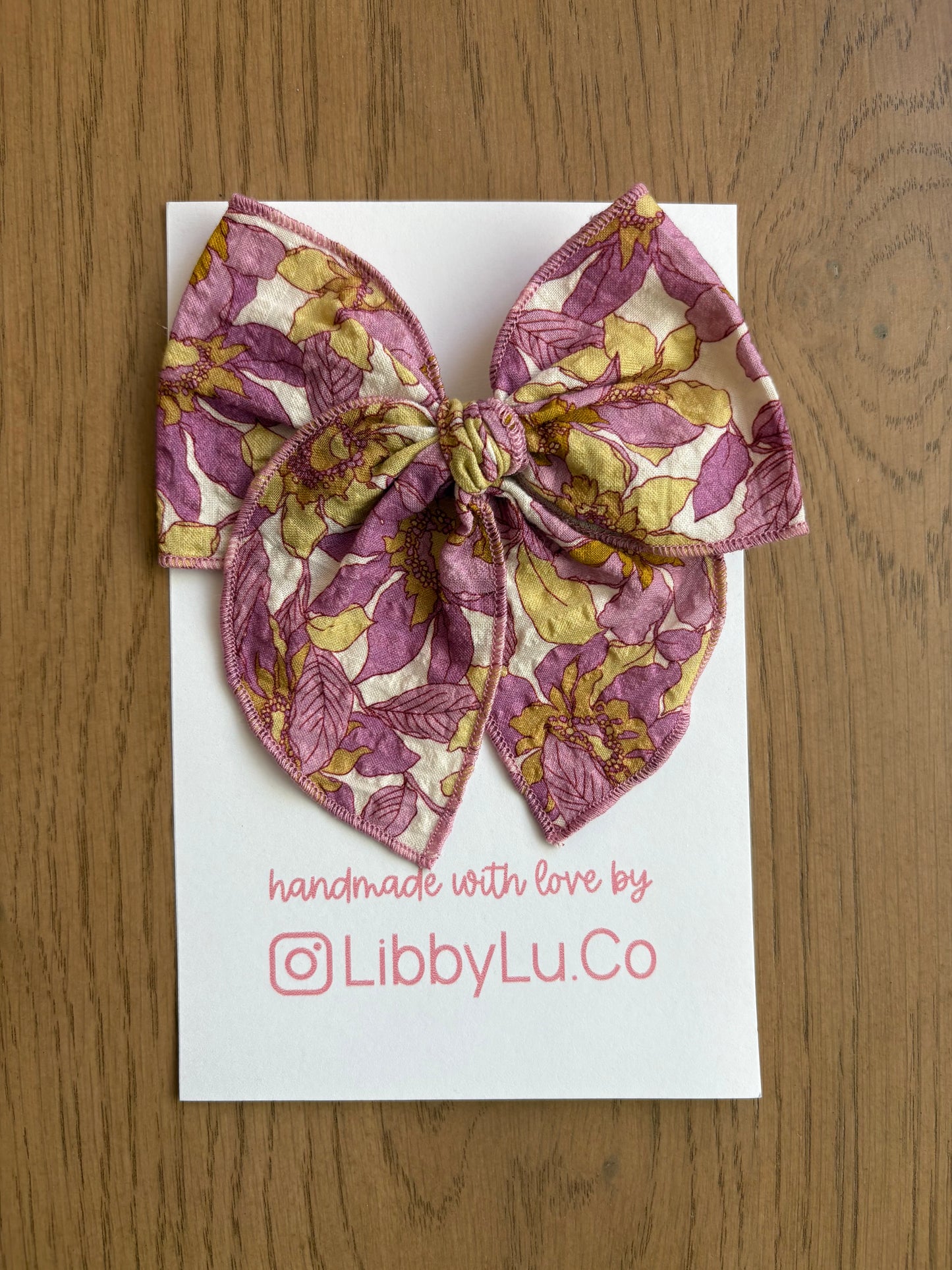 Tropical Florals (Yellow & Fuchsia)