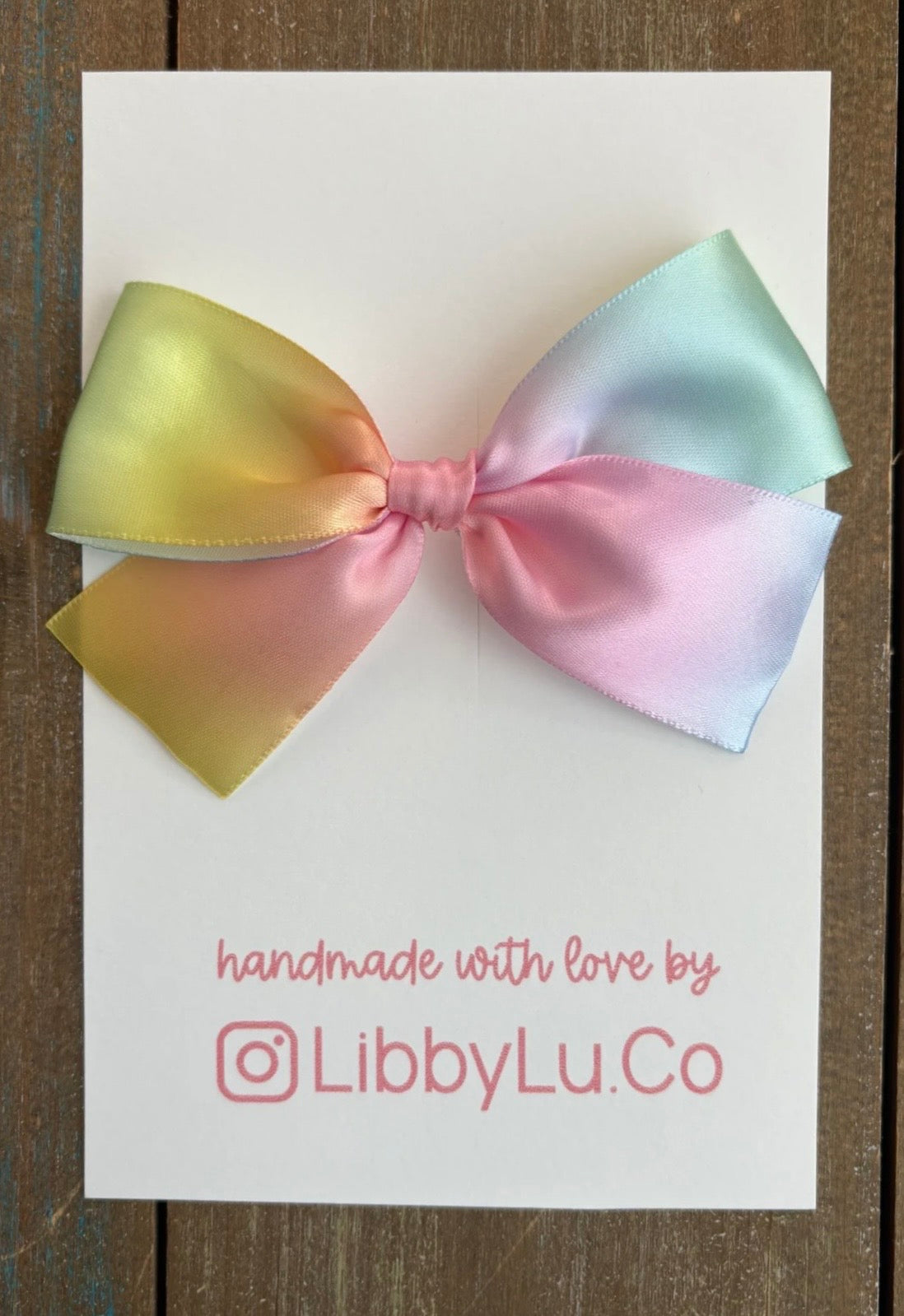 Rainbow Satin