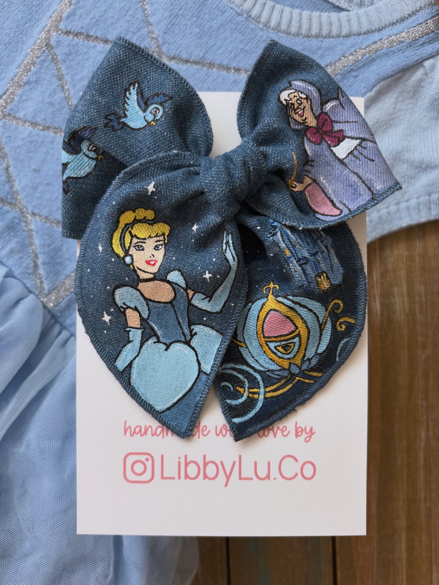 Custom Handpainted Bow