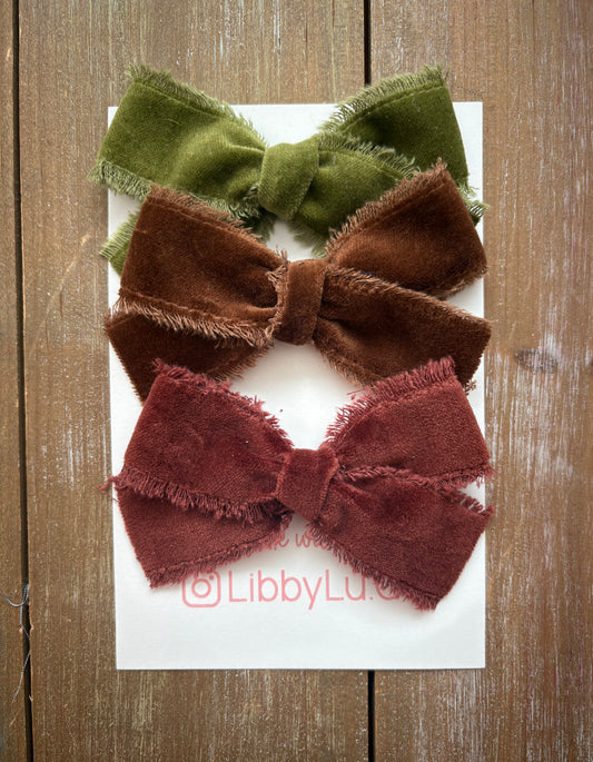 Frayed Velvet Trio