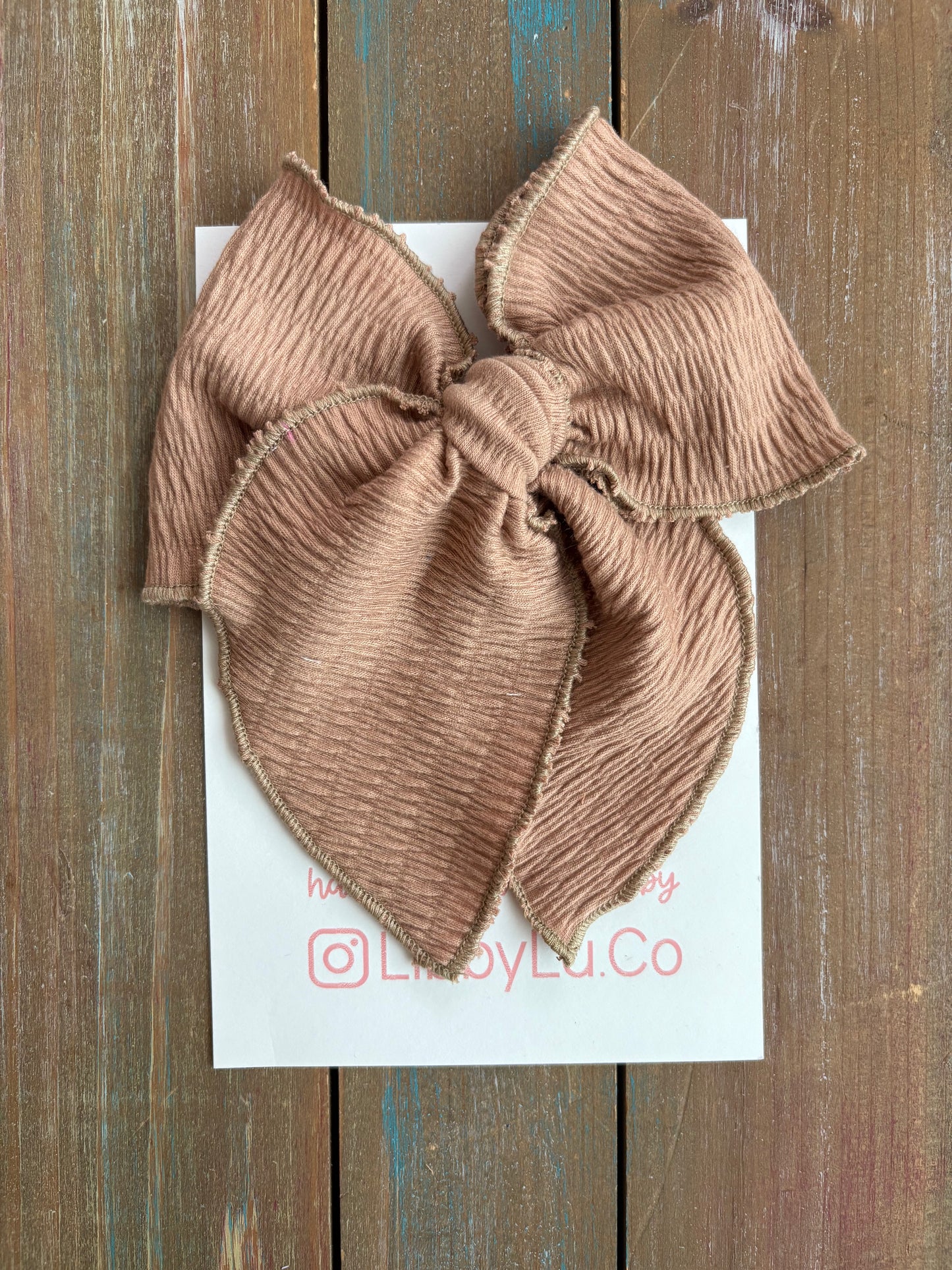 Mocha Jersey Ribbed