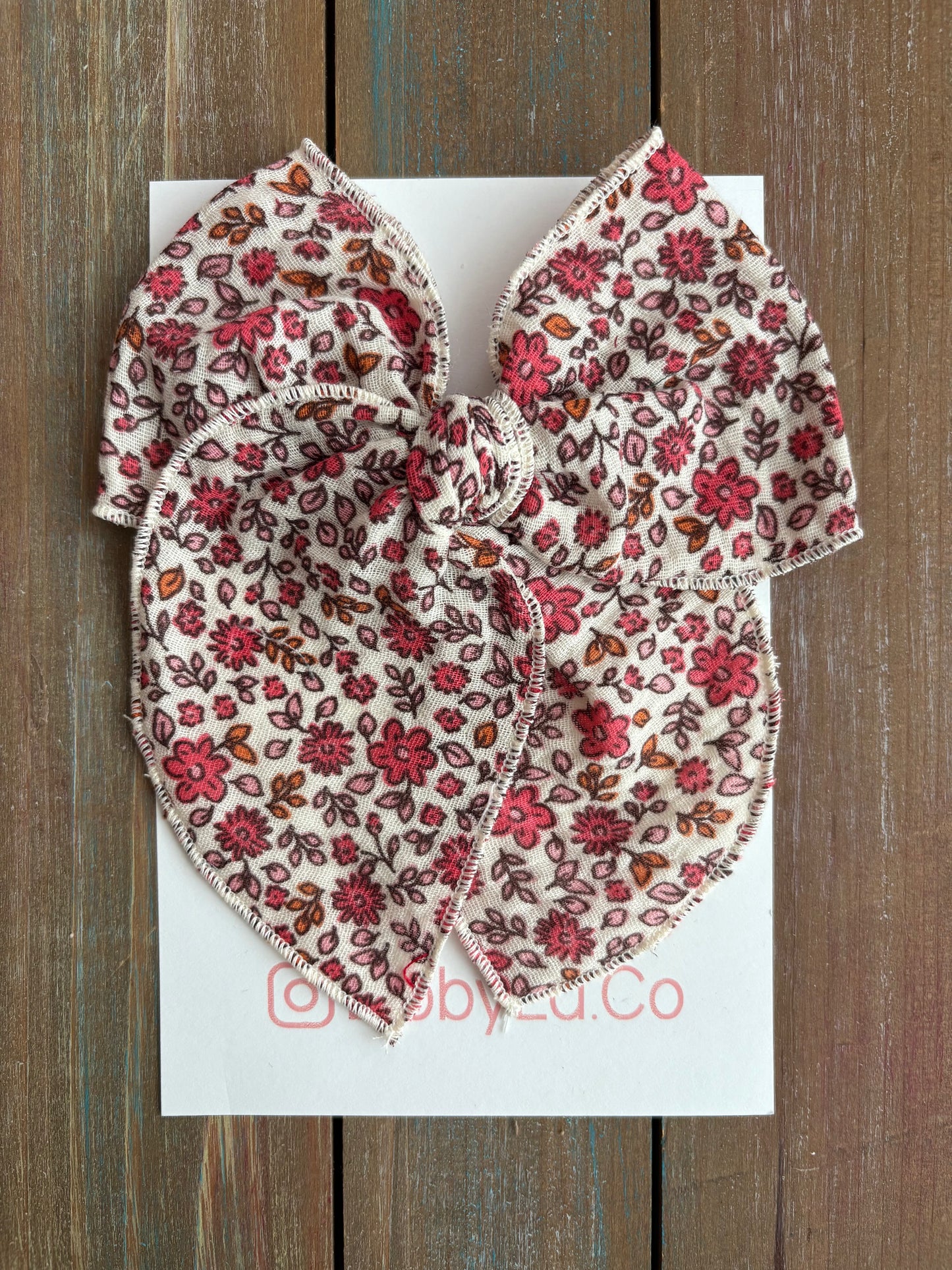 Crimson Florals