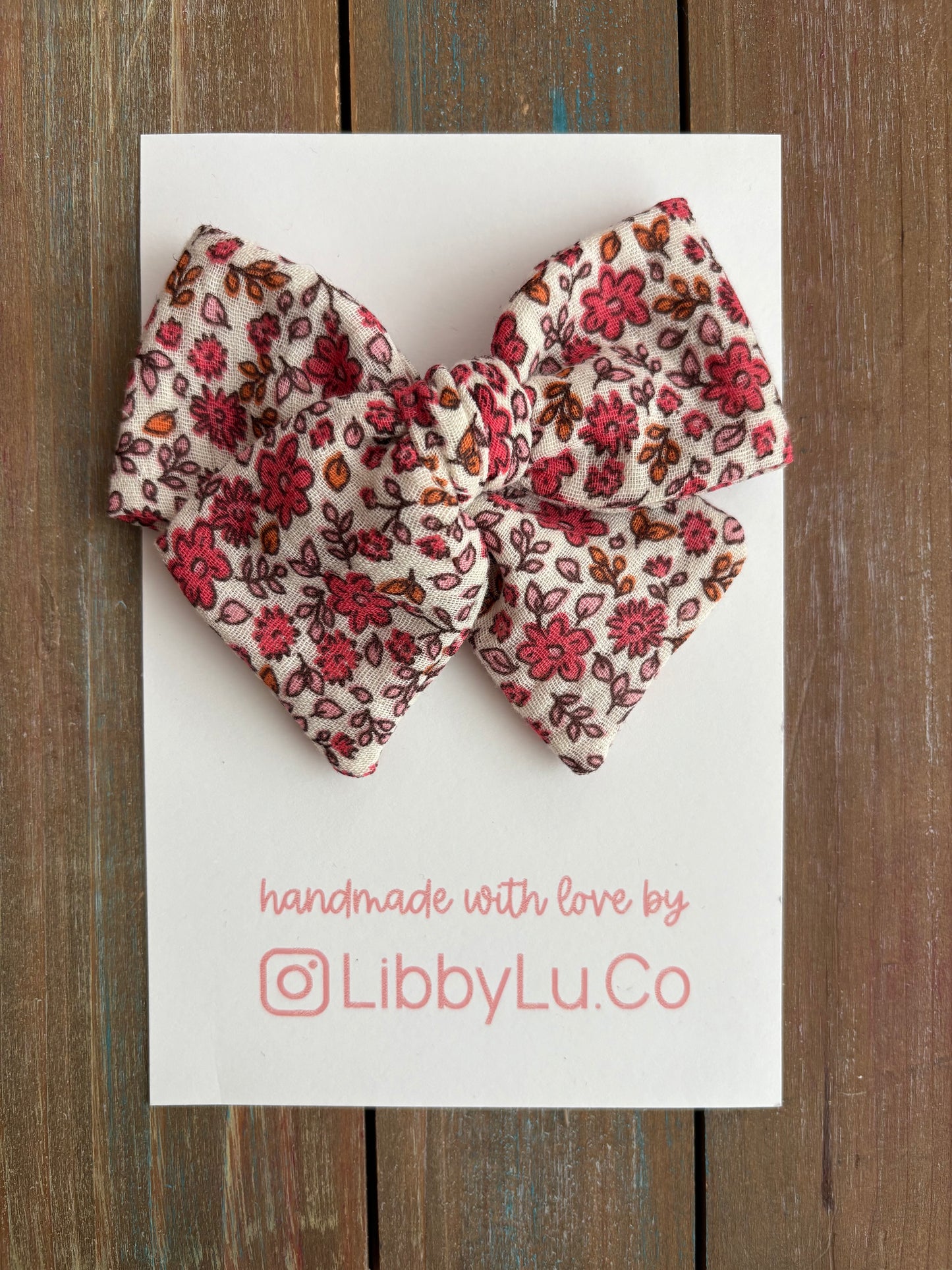 Crimson Florals