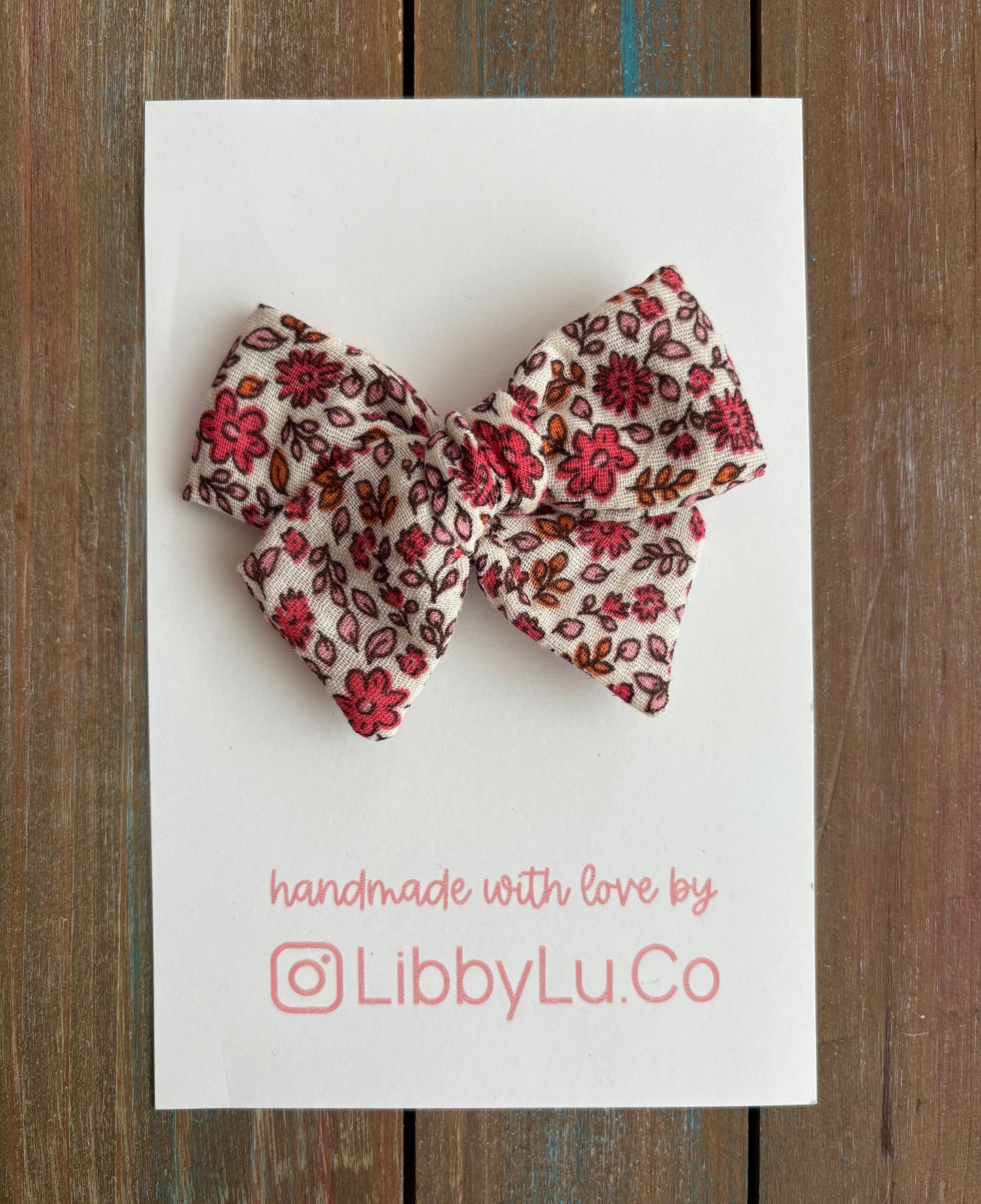 Crimson Florals