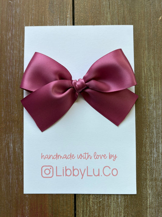 Raspberry Pink Satin