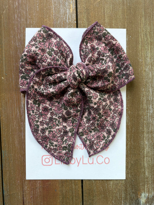 Purple Pansy Muslin