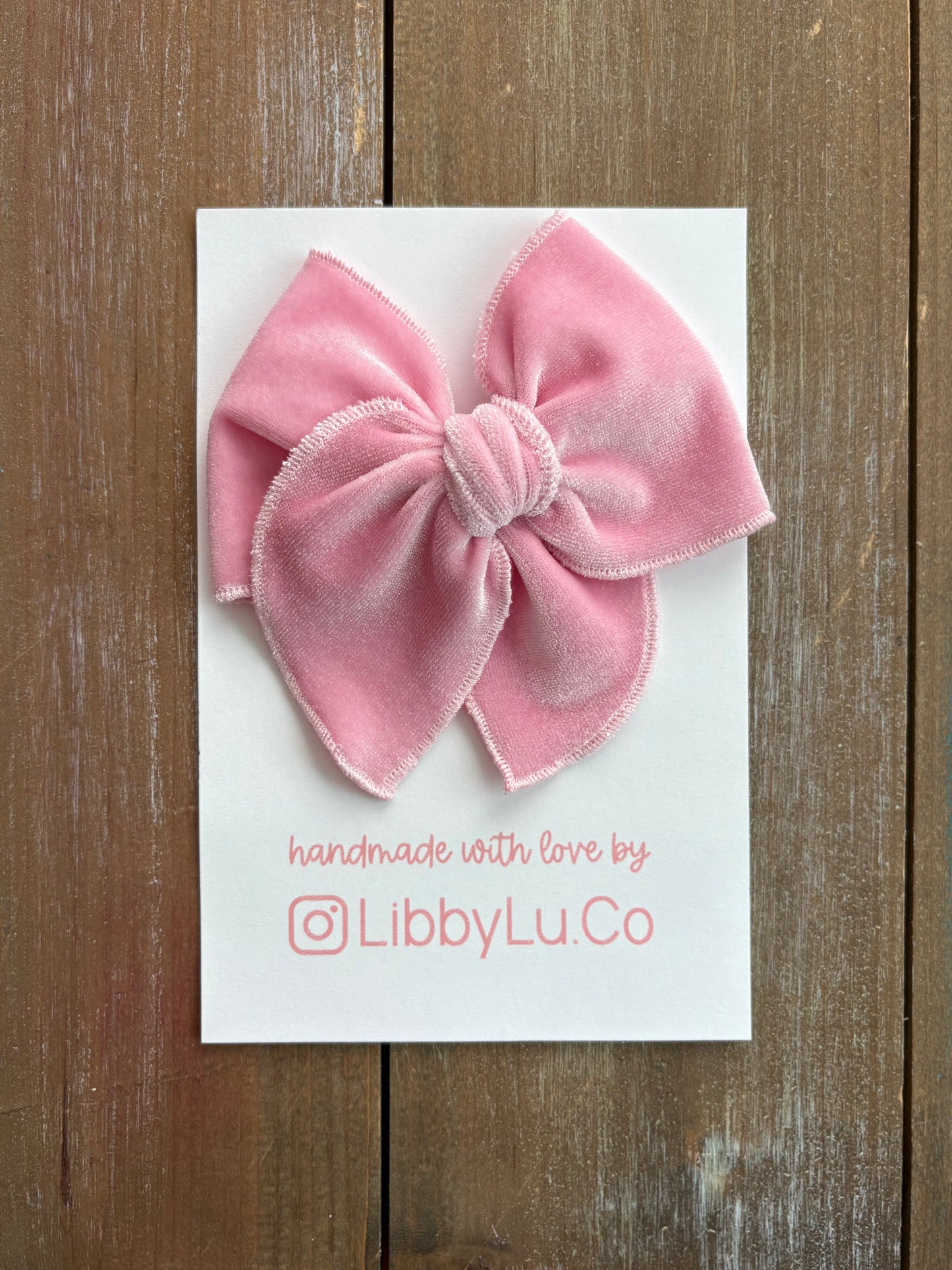 Soft Pink Velvet