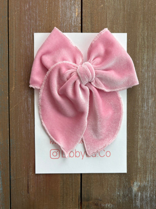 Soft Pink Velvet
