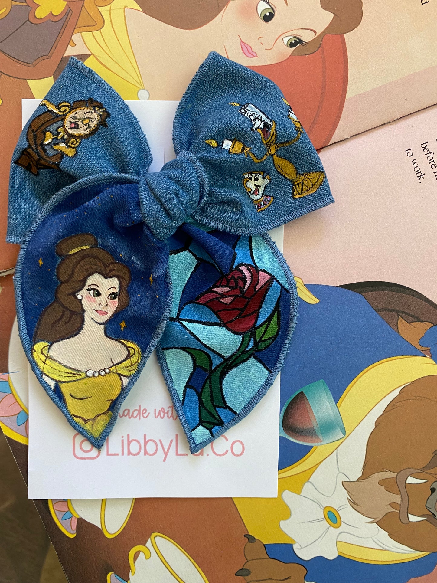 Custom Handpainted Bow