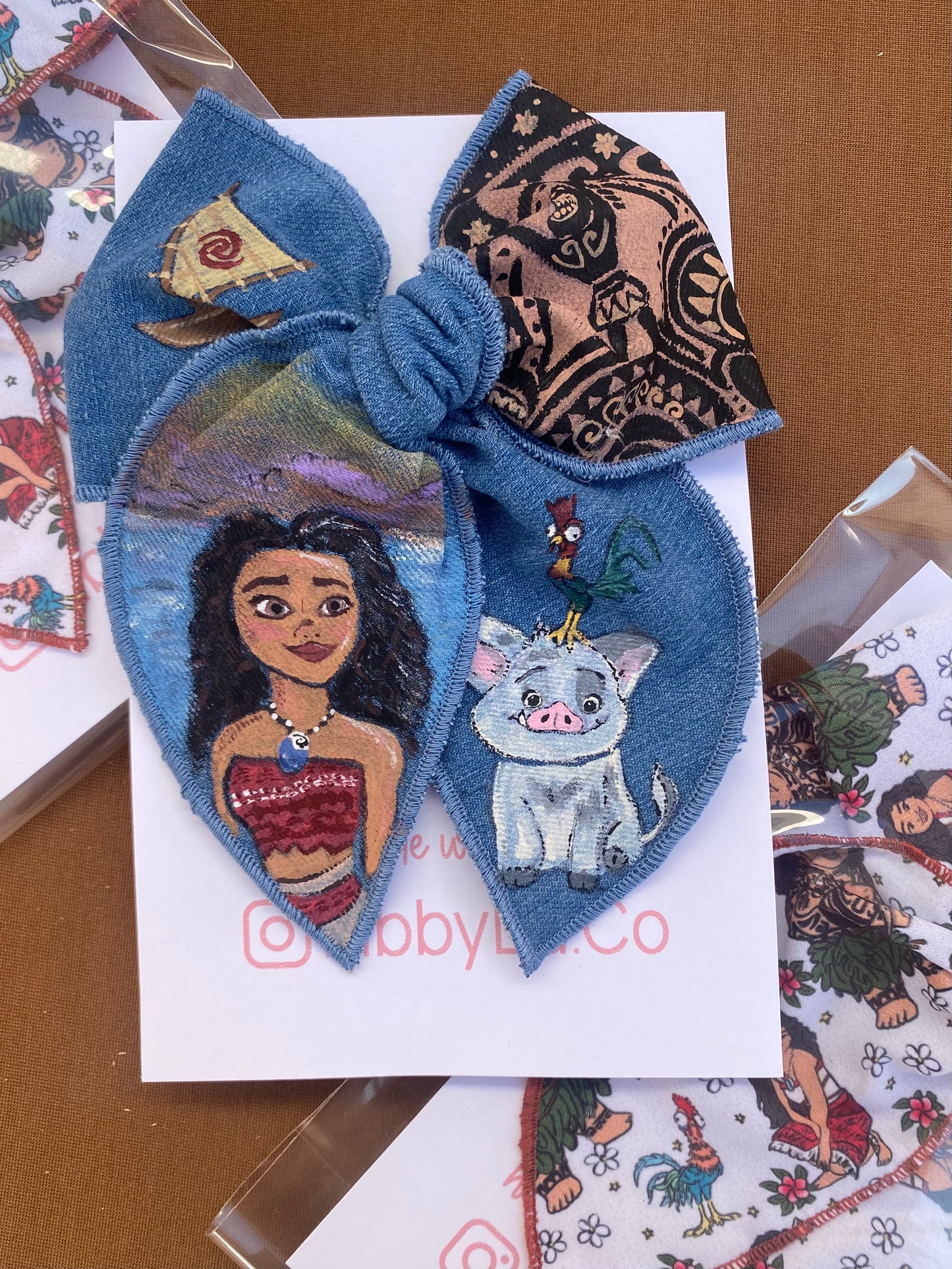 Custom Handpainted Bow