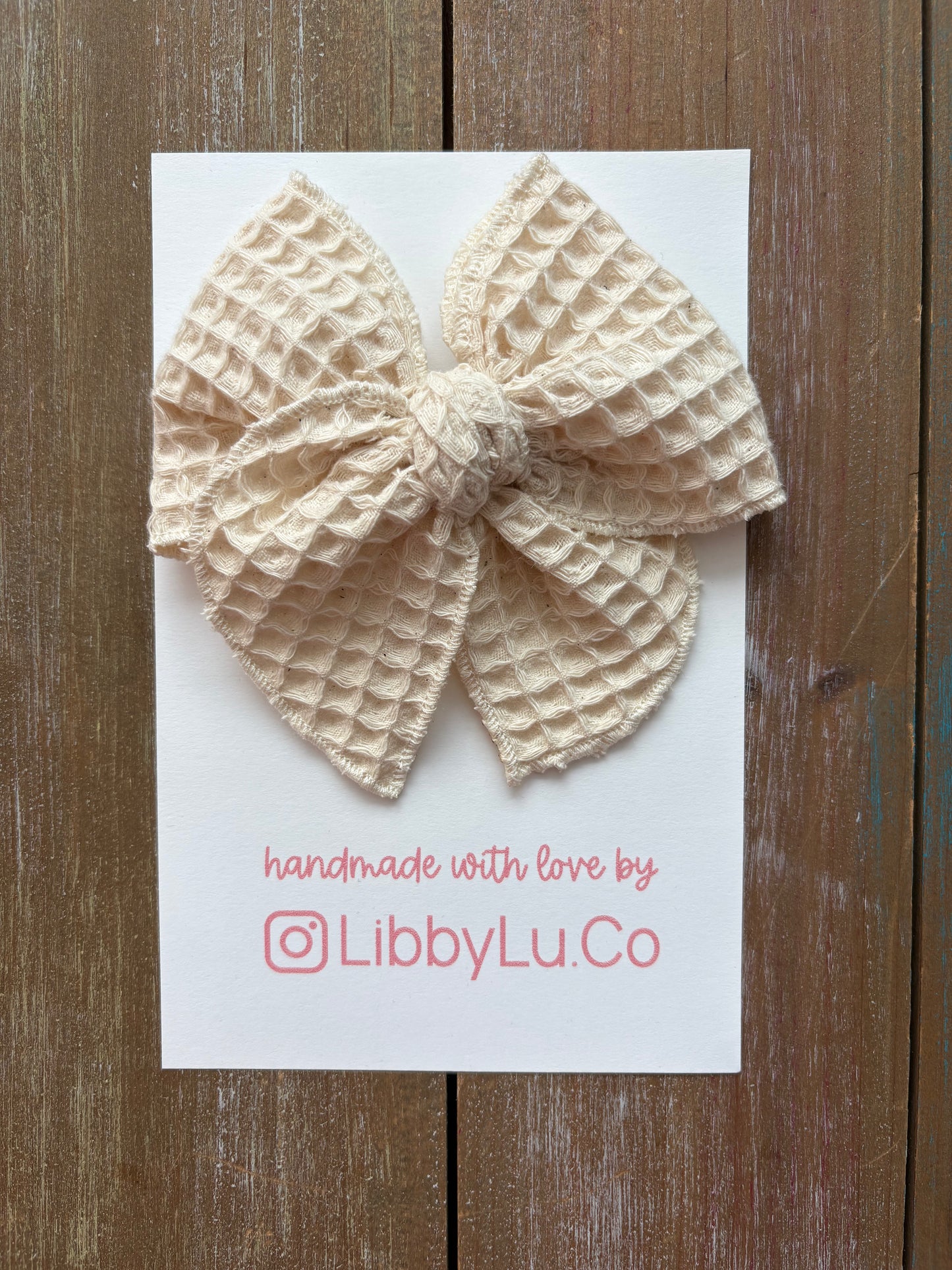 Oat Waffle Knit