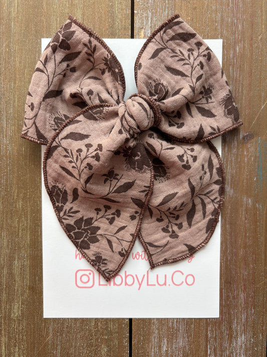 Chocolate Florals