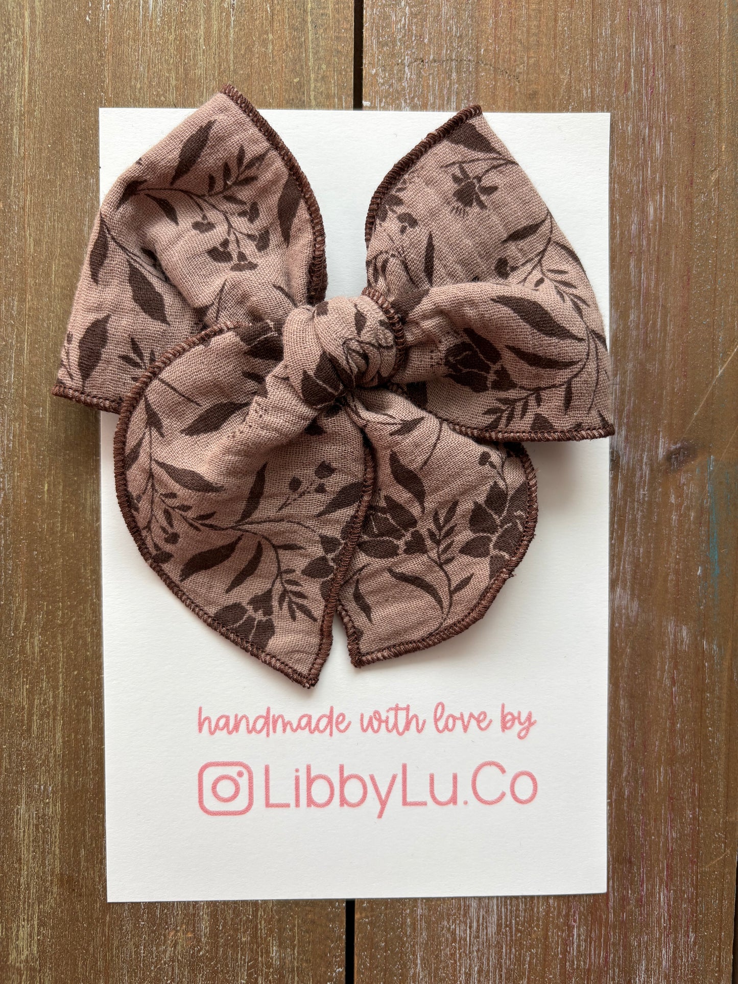 Chocolate Florals