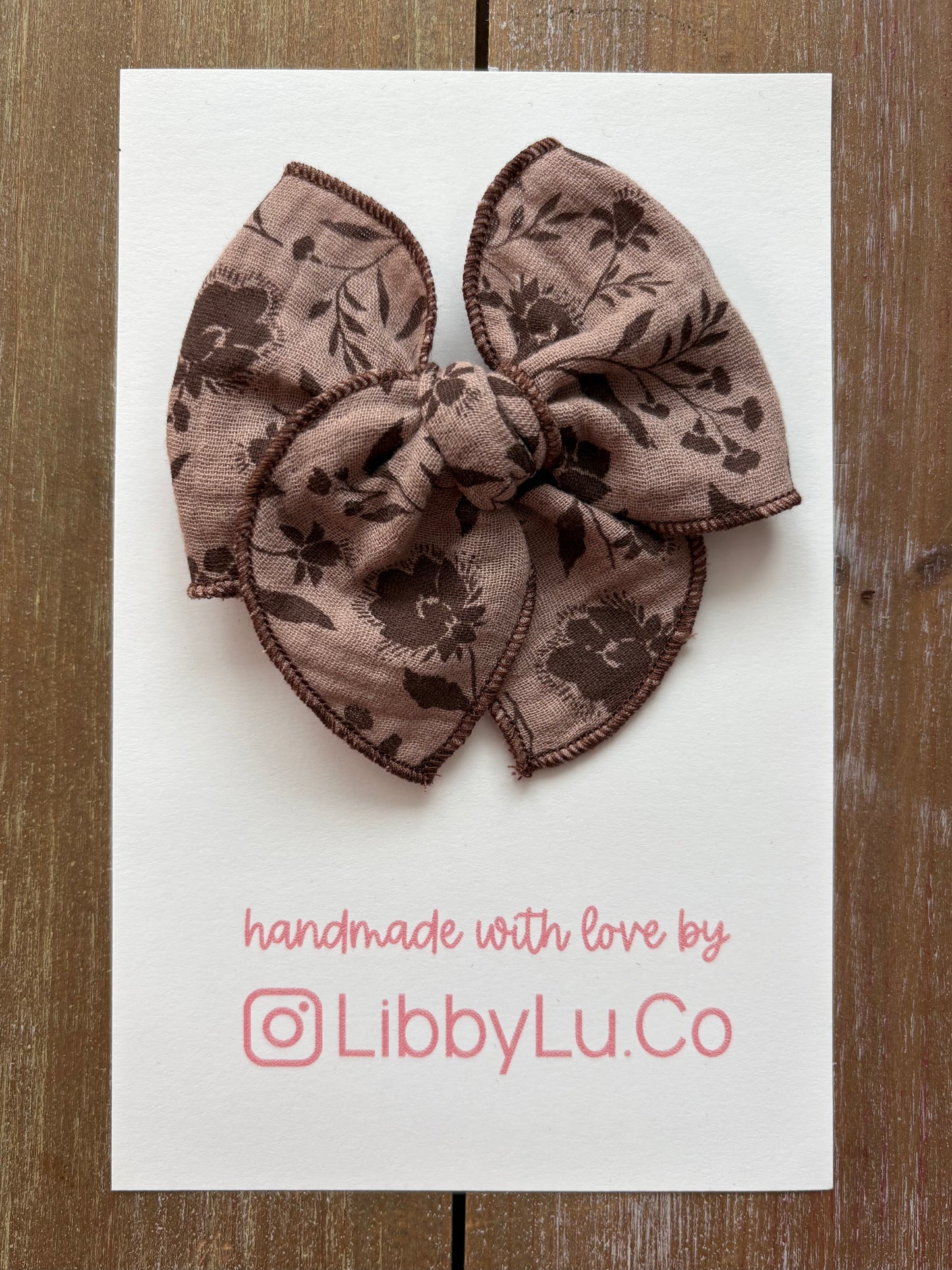 Chocolate Florals