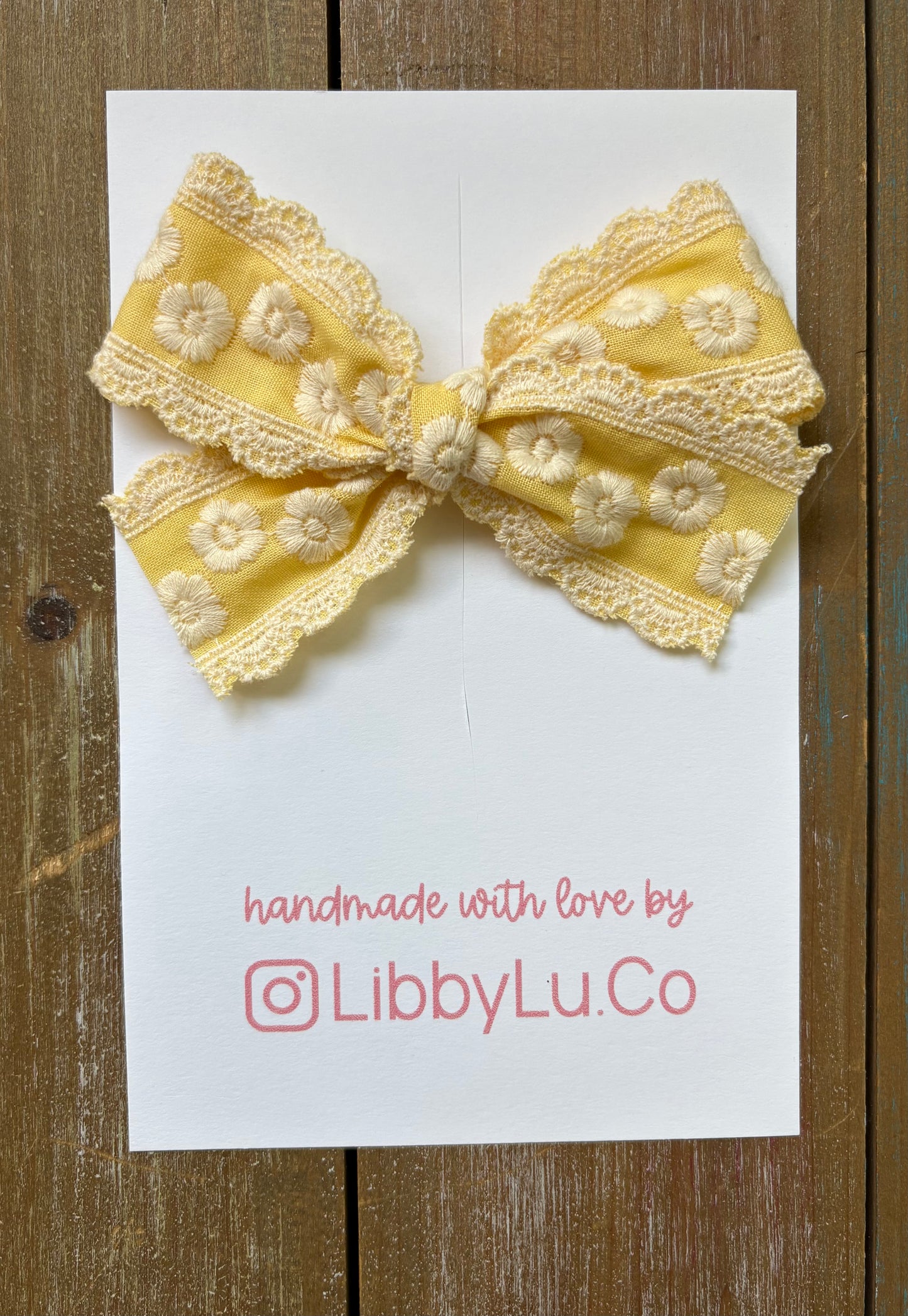 Banana Cream Ribbon