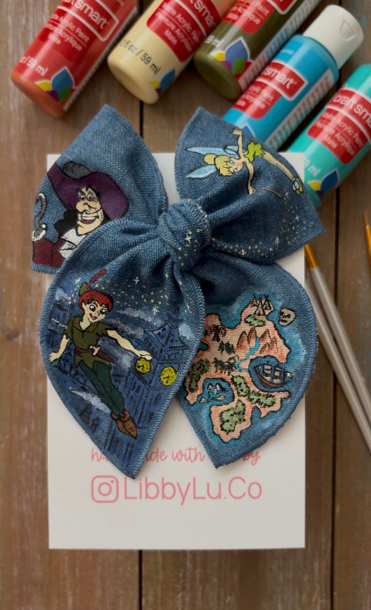 Custom Handpainted Bow