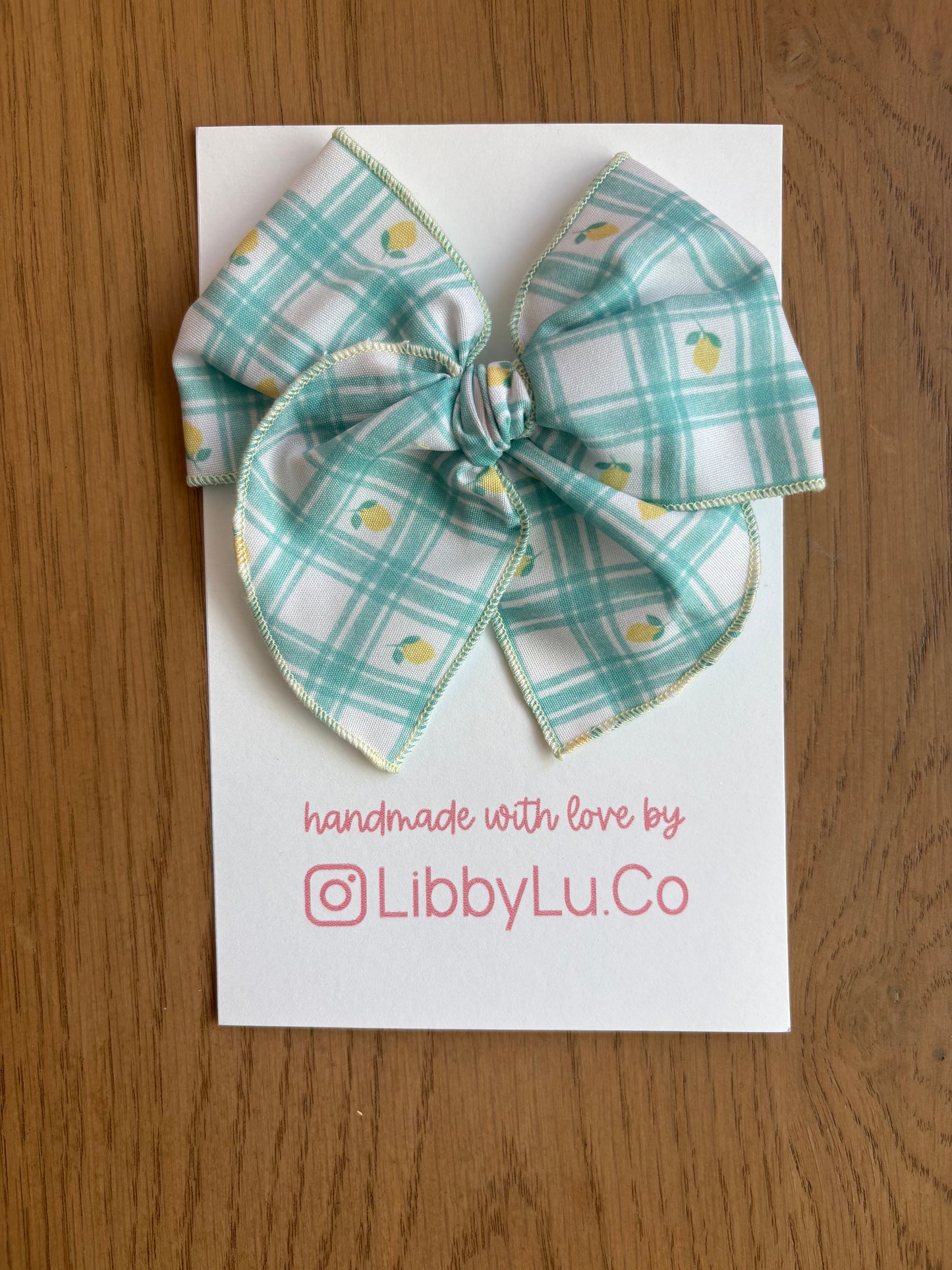 Citrus Gingham
