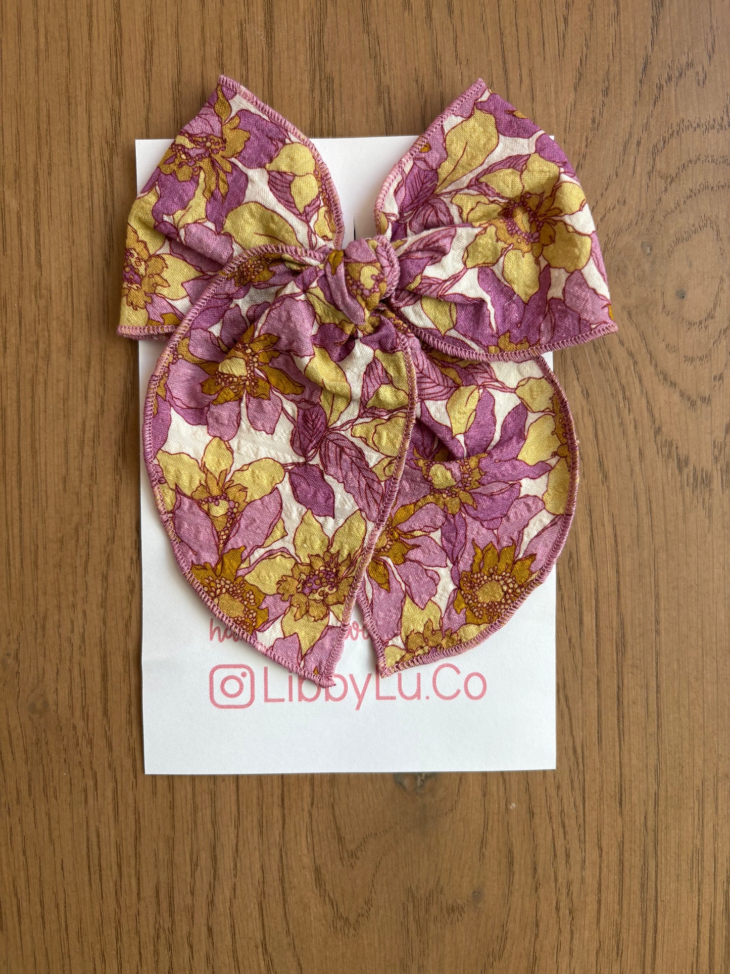 Tropical Florals (Yellow & Fuchsia)