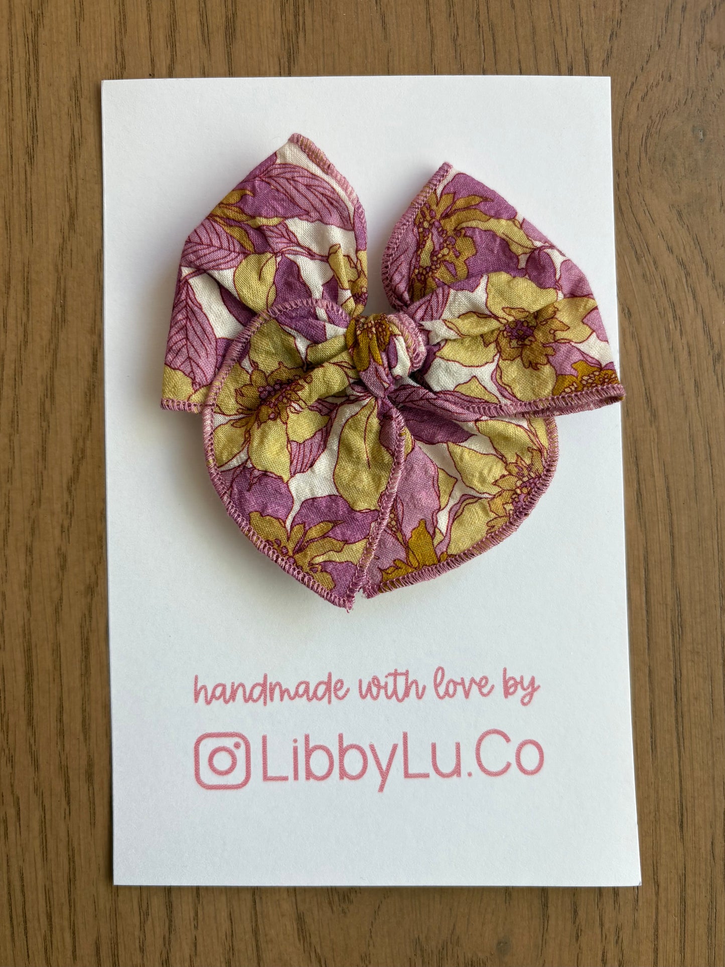 Tropical Florals (Yellow & Fuchsia)